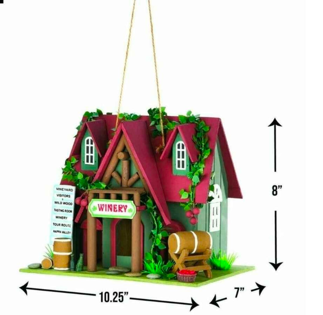 Cottage Winery Birdhouse