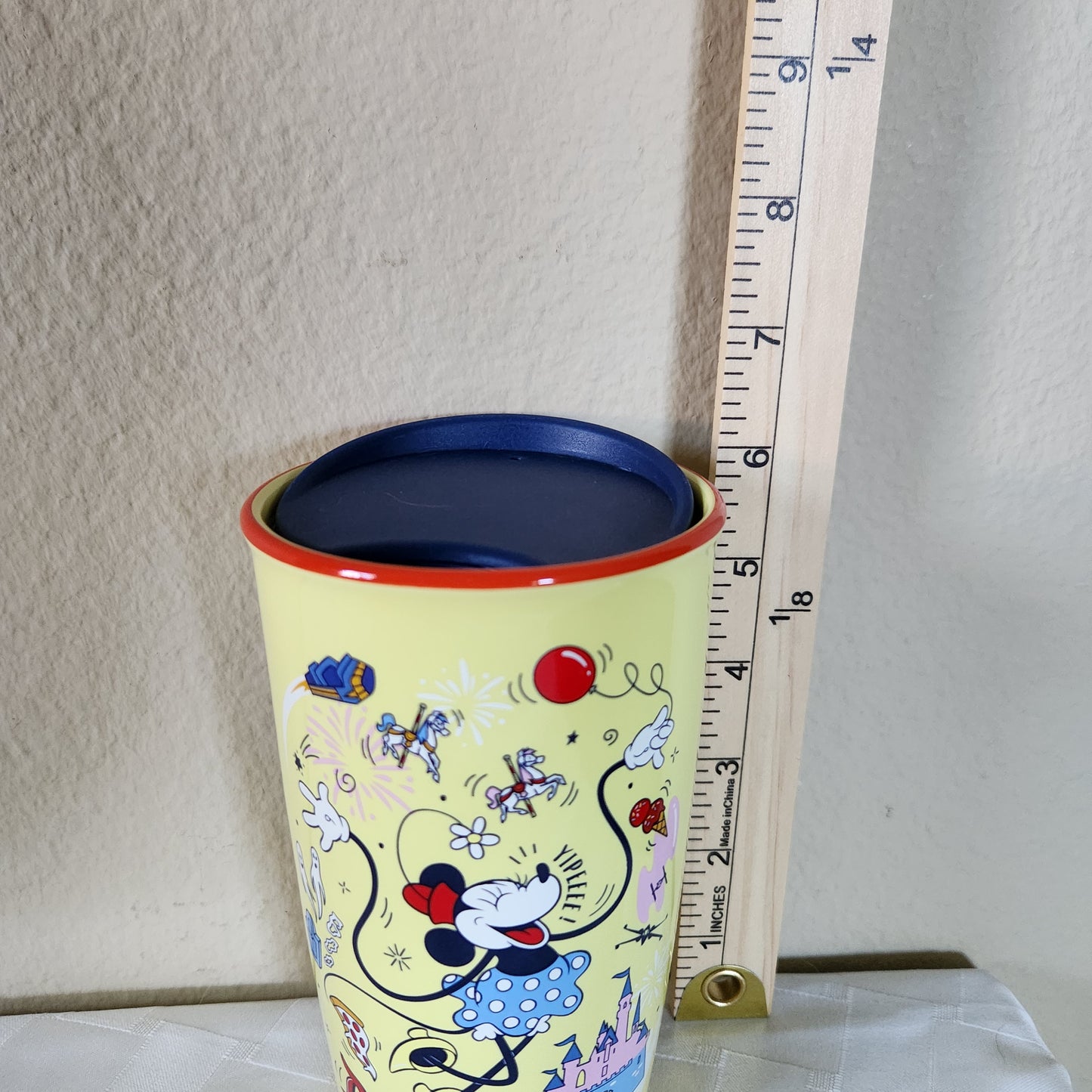 Disney Starbucks Mug Minnie Mouse Disneyland Travel Tumbler