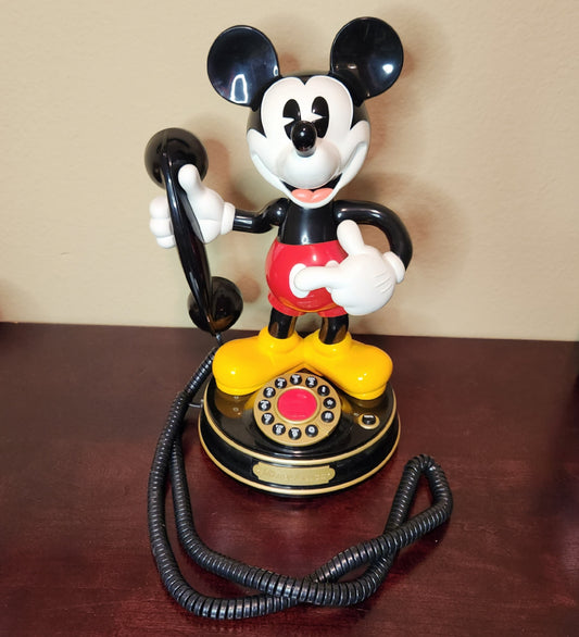 Vintage Talking Mickey Mouse Phone