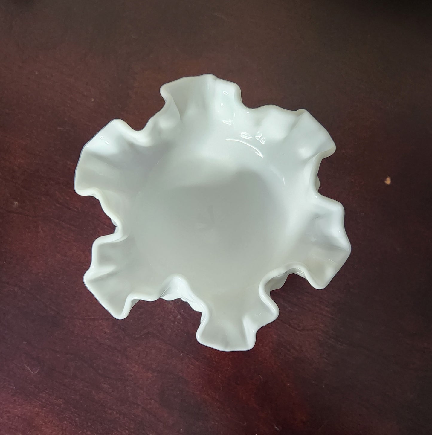 Vintage Milk Glass Compote