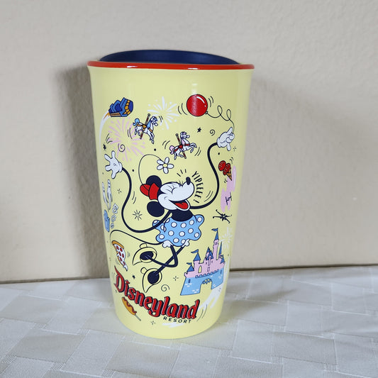 Disney Starbucks Mug Minnie Mouse Disneyland Travel Tumbler
