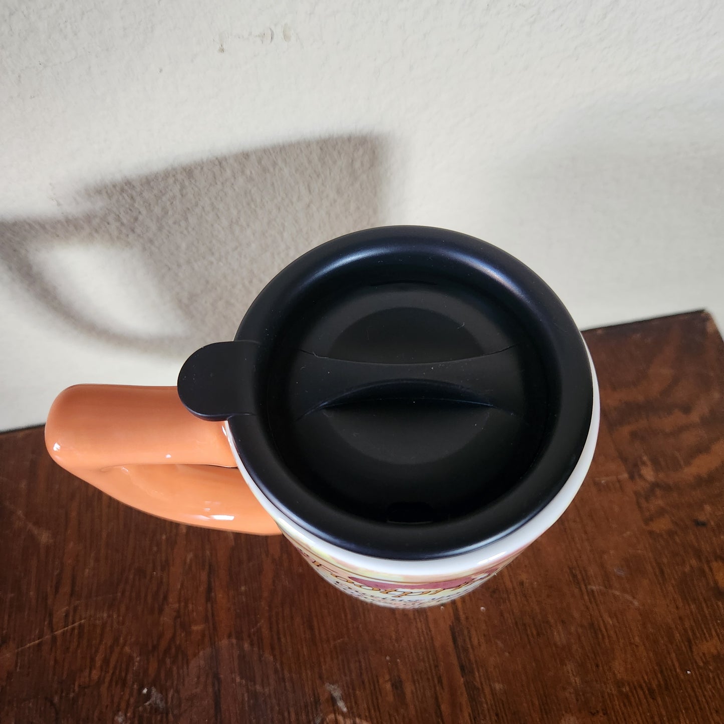 Footprints Ceramic Travel Mug