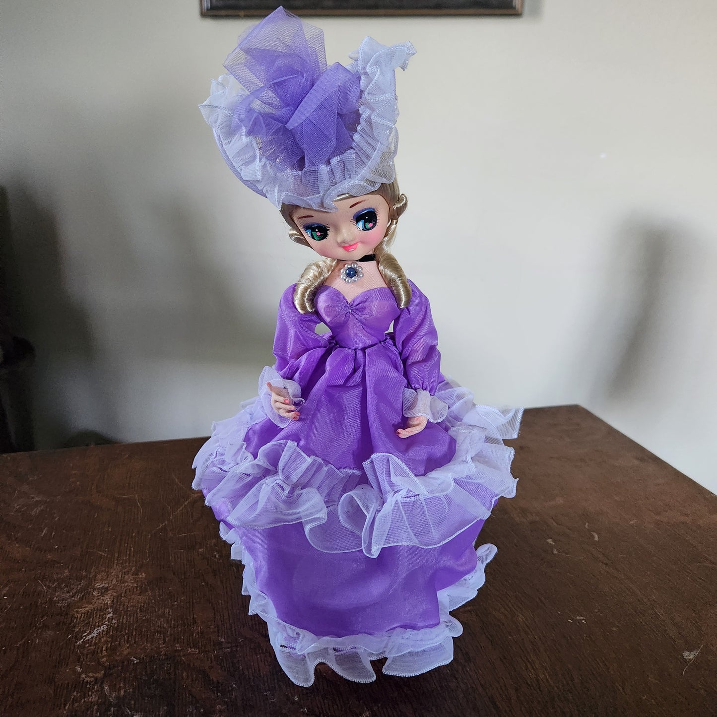 Vintage Brinn's Bradley Big Eye Girl Doll