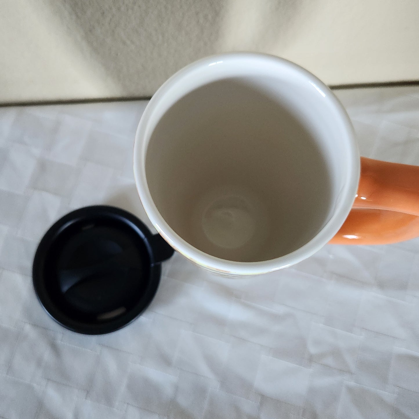 Footprints Ceramic Travel Mug