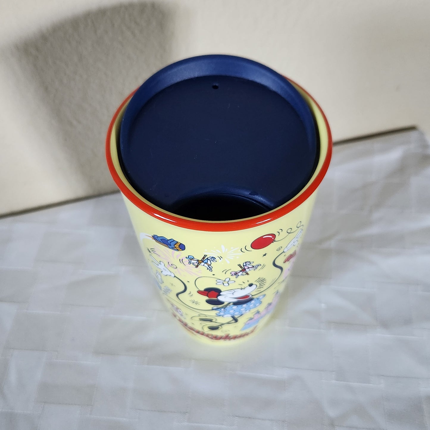 Disney Starbucks Mug Minnie Mouse Disneyland Travel Tumbler