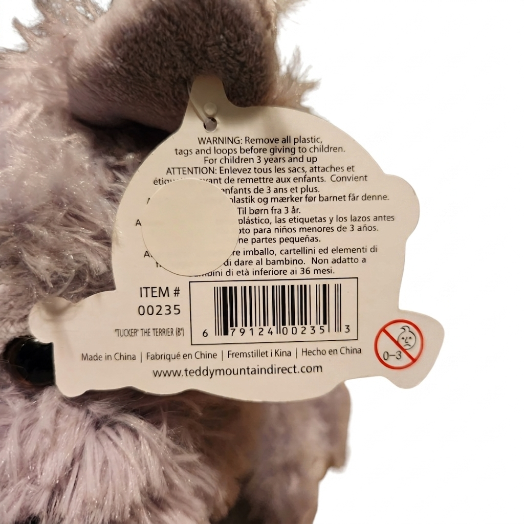 Scented Tucker the Terrier Stuffed Plush