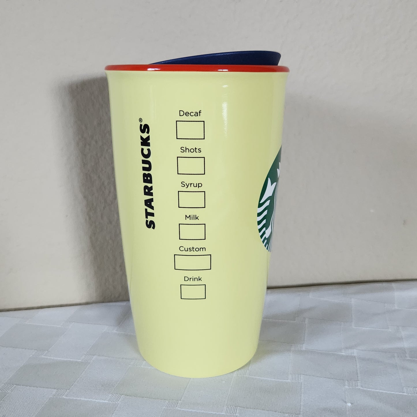 Disney Starbucks Mug Minnie Mouse Disneyland Travel Tumbler
