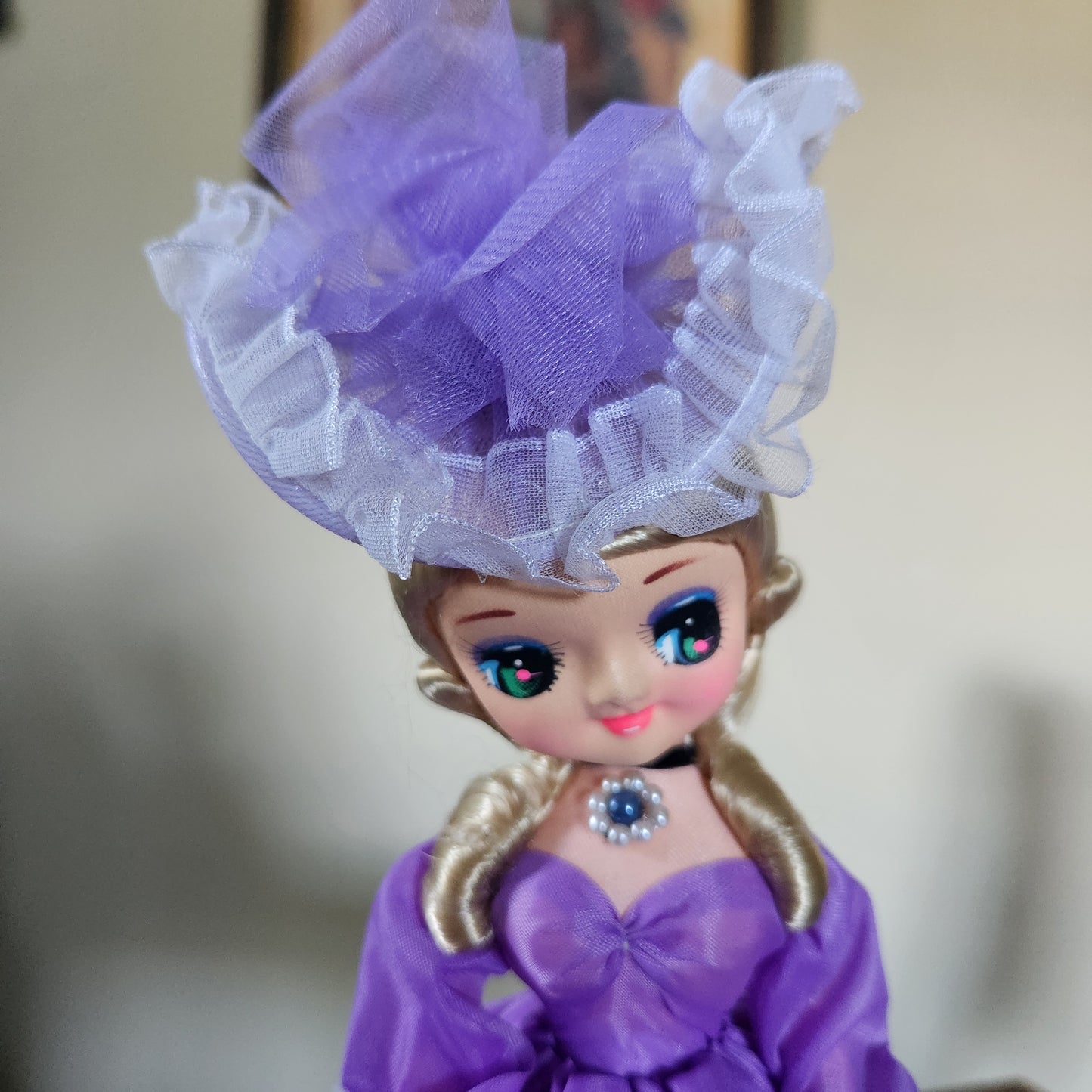 Vintage Brinn's Bradley Big Eye Girl Doll